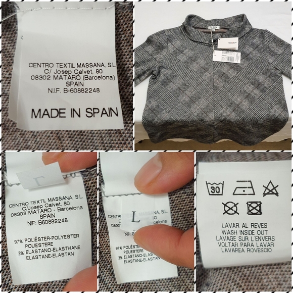 MASSANA MSN | Cowl Neck Fleece l AU 12 l NWT l Missing drawstring for the neck - Picture 16 of 16